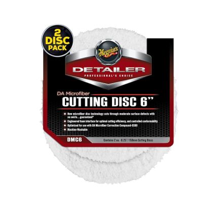 Meguiar's DA Microfiber Cutting Pad 6" 2pcs