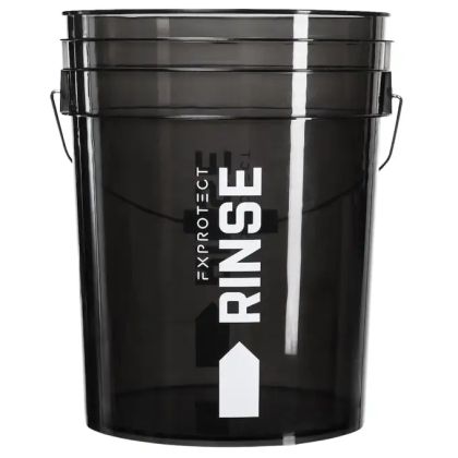 Fx Protect Rinse Bucket Black 20L