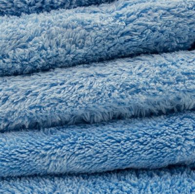 Chemical Guys Happy Ending Edgeless Microfiber Towel /Blue/ 40x40cm 3 pack