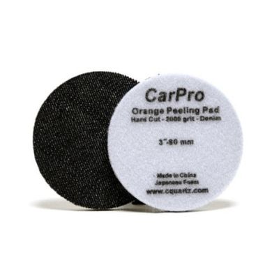 CarPro Denim Orange Peel Removal Pad 2000 Grip - Силно абразивен полиращ пад