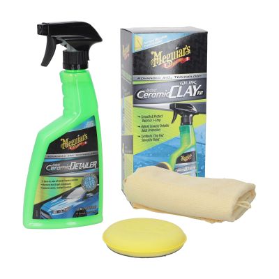 Meguiar's Hybrid Ceramic Quik Clay Kit - комплект за клейване