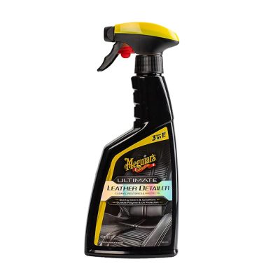 Meguiar's Ultimate Leather Detailer 473ml - продукт за почистване, подхранване и защита на кожа