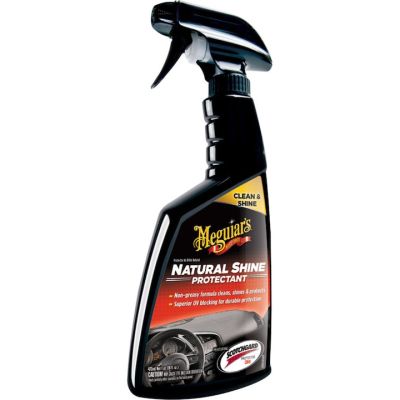 Meguiar's Natural Shine 473 ml - препарат за почистване и защита на интериорни повърхности на автомобила 
